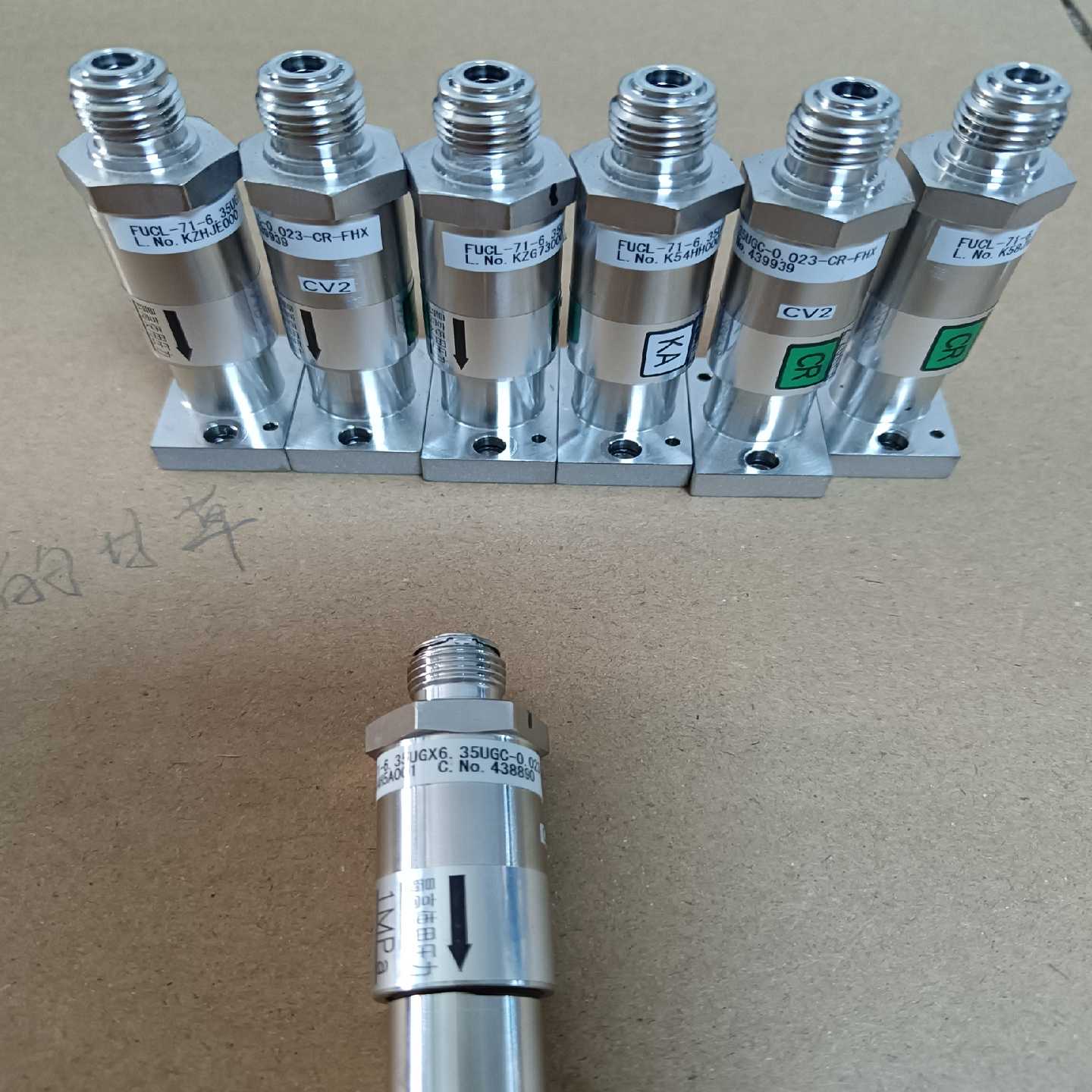 富士金Fujikin气动压力阀FUCL-71-6.35UGX--议价商品