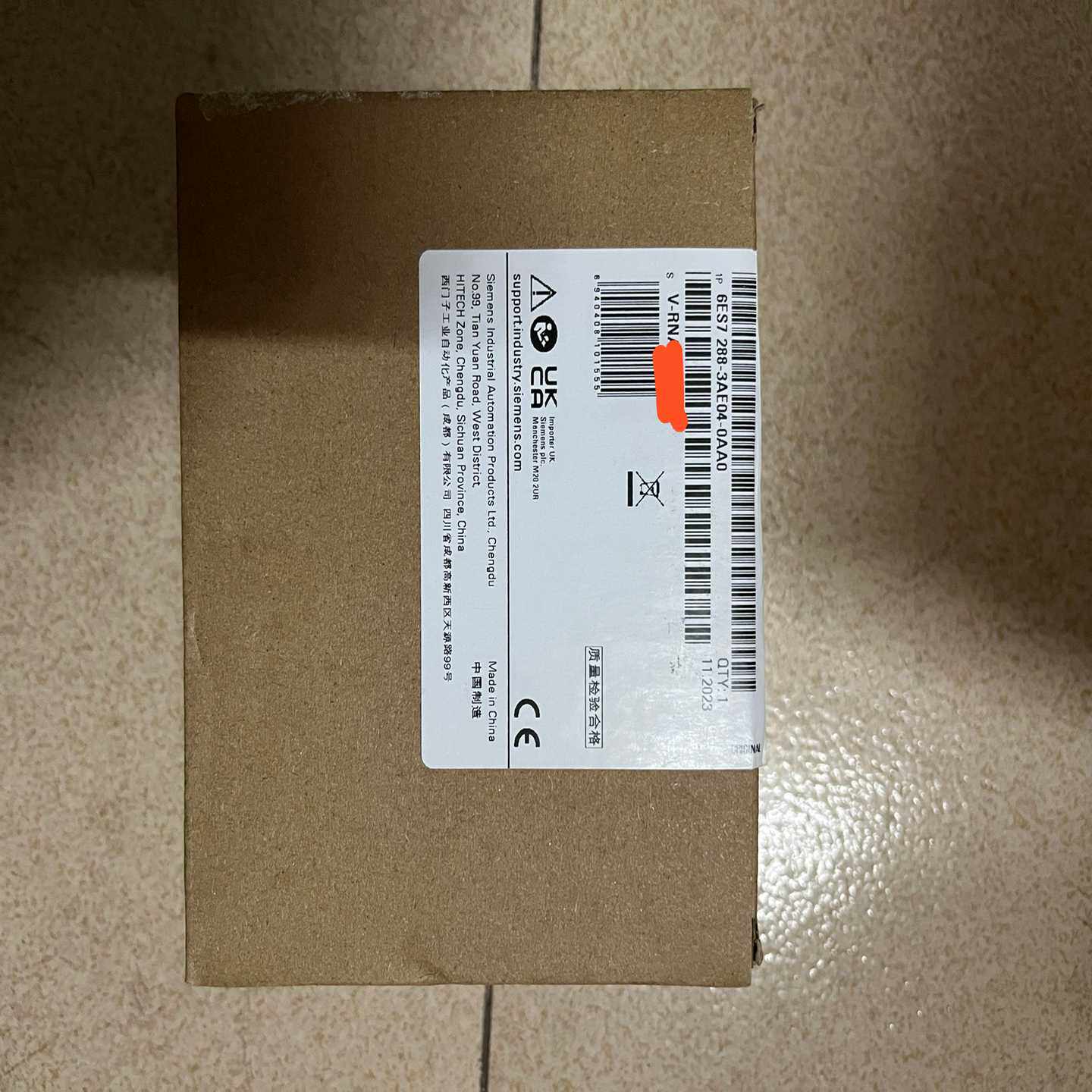 【议价】288-3AE04，未拆封，23年11月货适用