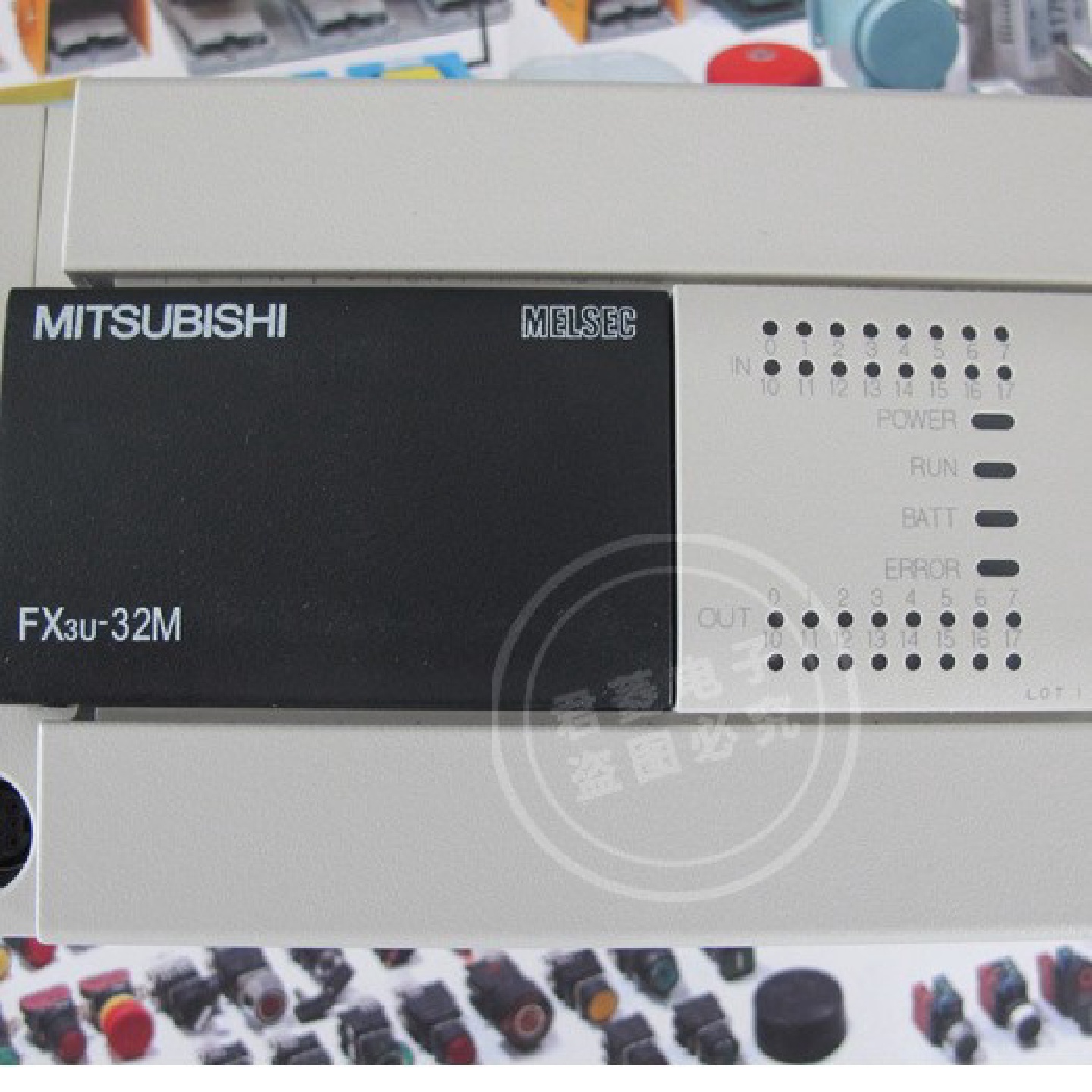 施菱PLCFX3U-32M48M64M80M128MR/MT/ES-AIO板中板电源