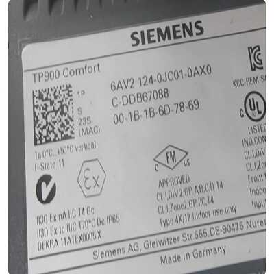 询价全新西门子TP12006AV21246AV2124-0