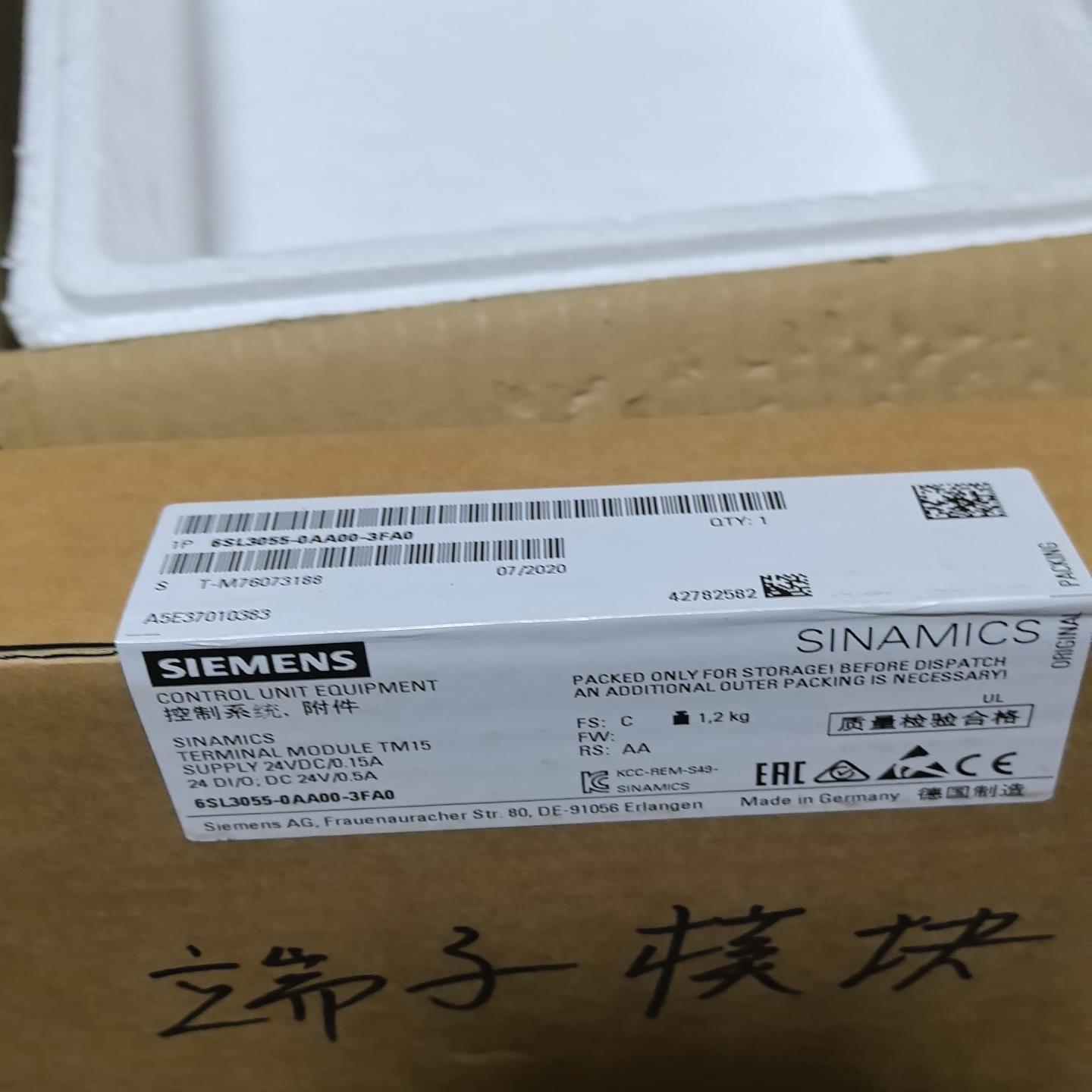 附件6SL3055-0AA00-3FA0询价