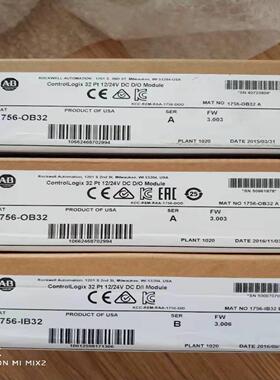 配件1756-BATA  原装美国AB罗克韦尔PLC模块质保一年ControlL议价