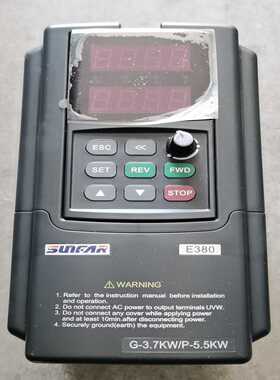 【星慕电子】四方变频器E380-4T0037G/0055P，3.7kw/