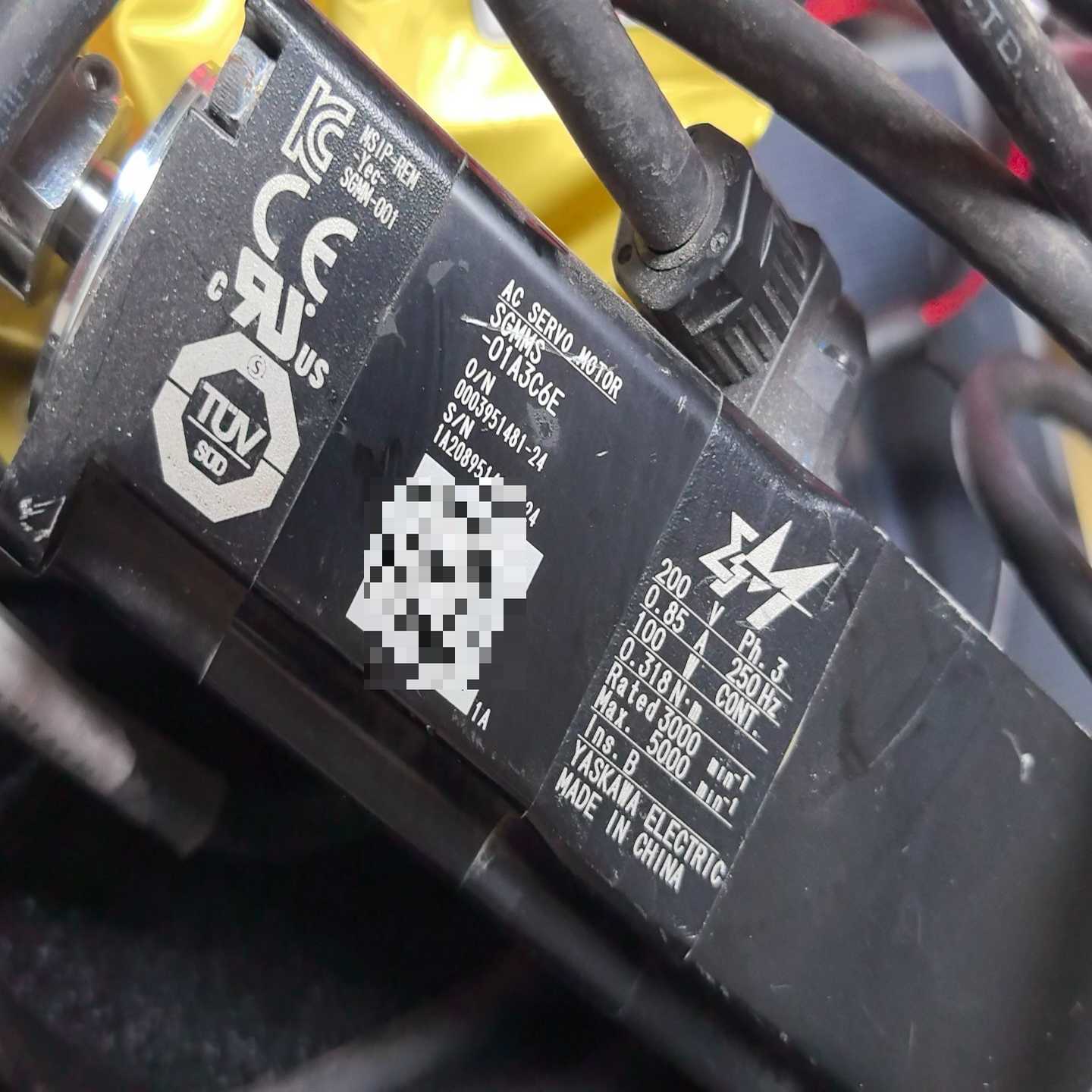 SGMMS-01A3C6Se安川伺服电机便宜卖适用