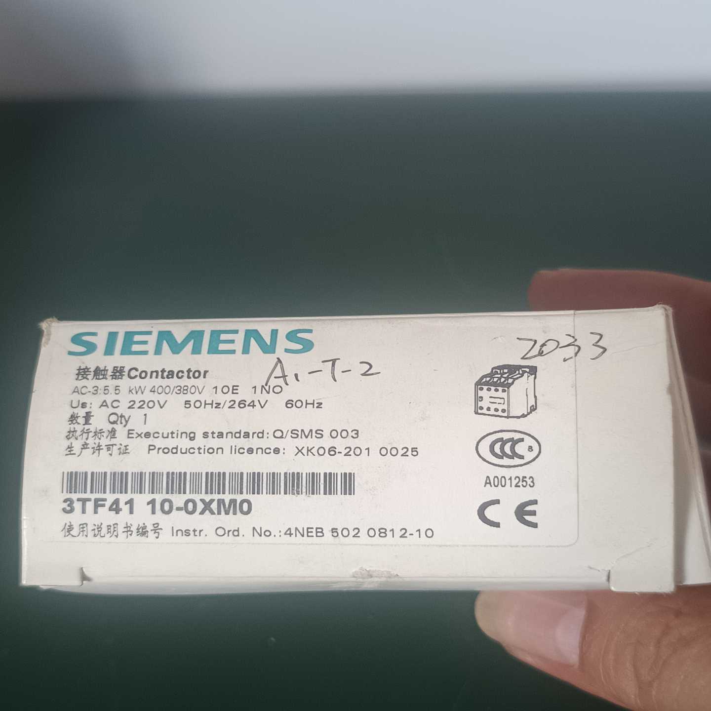 西门子接触器3TF4110-0XM0-议价
