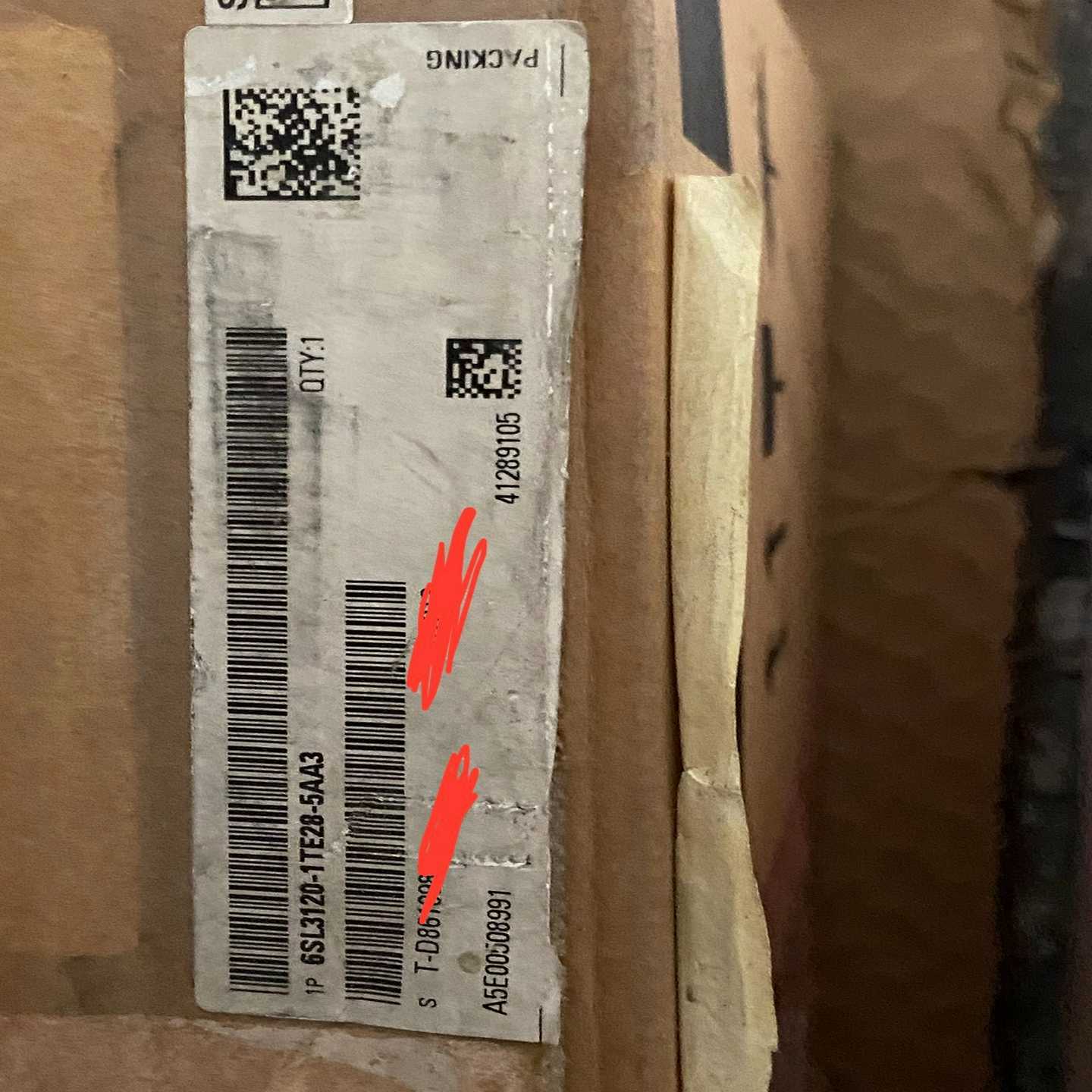 3120–1TE28-5AA3己开封机。询价