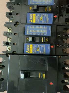 拆机原装进口三菱空气开关NF100-SS，60A三相，型号4--议价商品