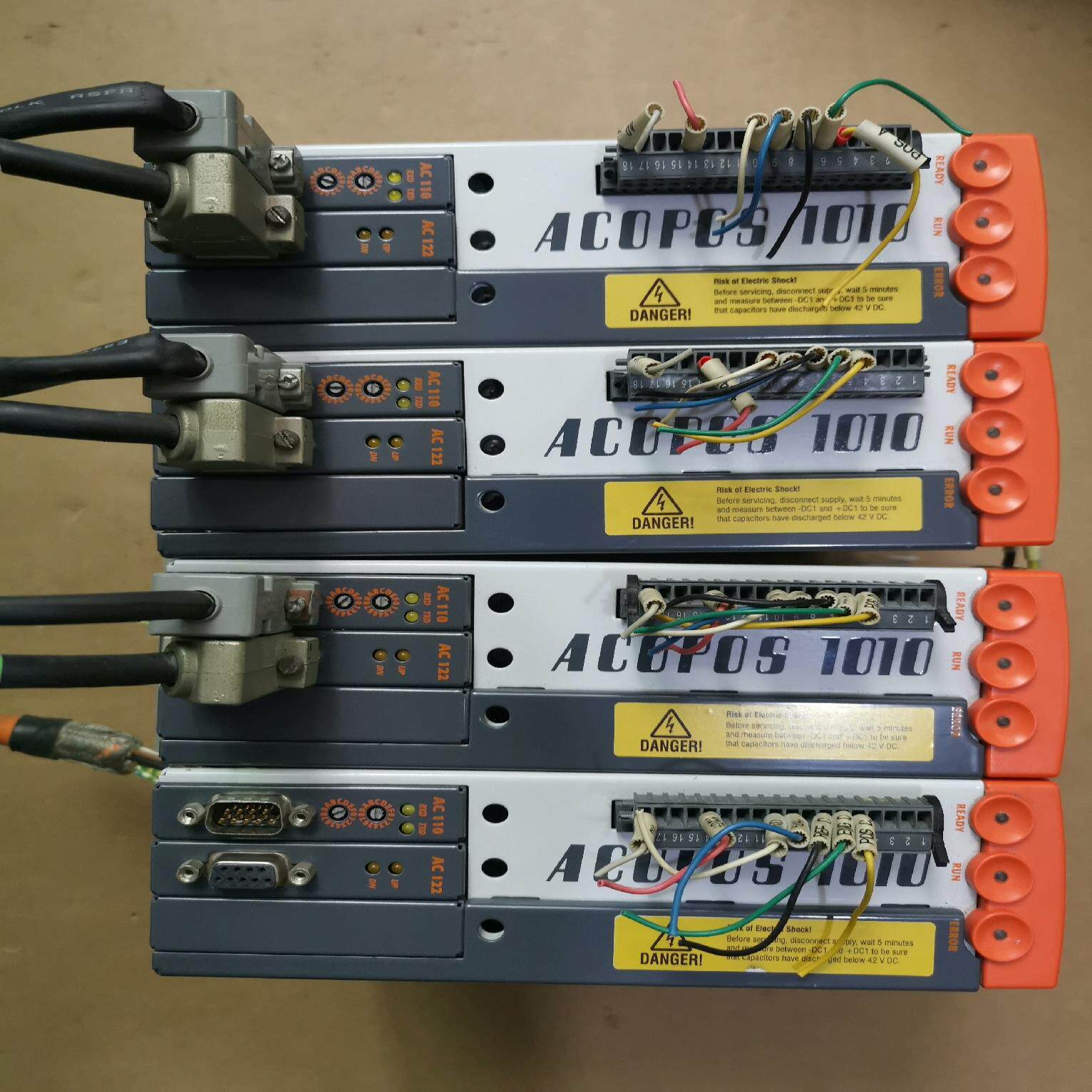 【议价】#贝加莱 伺服驱动控制器  ACOPOS 1010电机四台