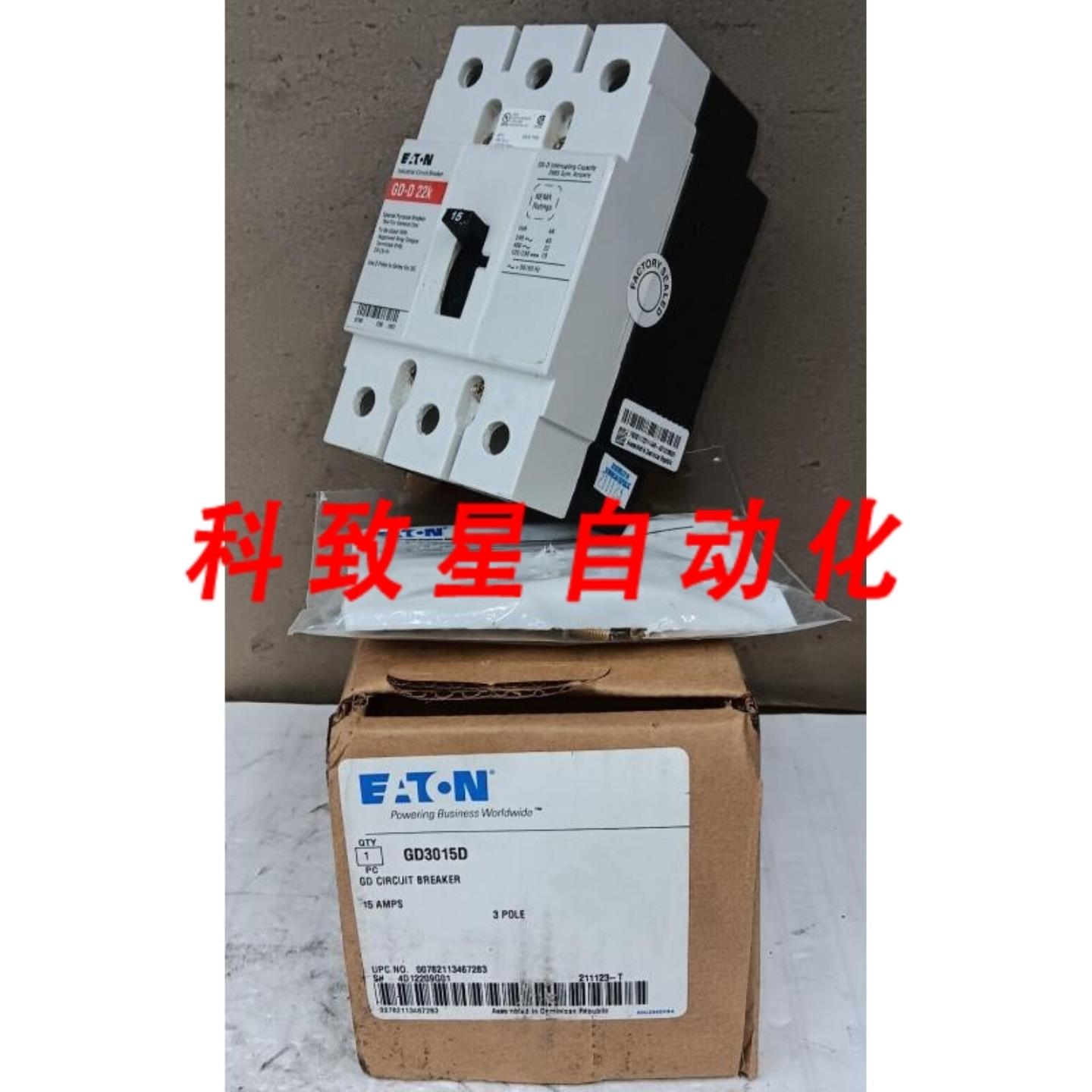 工业配件GD3015D 15安SP断路器3极480VAC65KA 240V GD3015