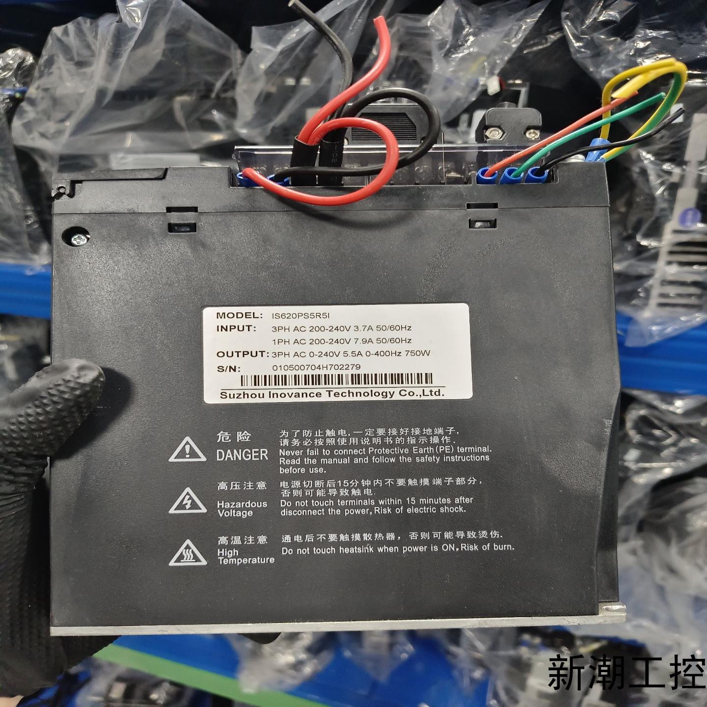 汇川伺服驱动器 IS620PS5R5I750W功率三相交议价商品