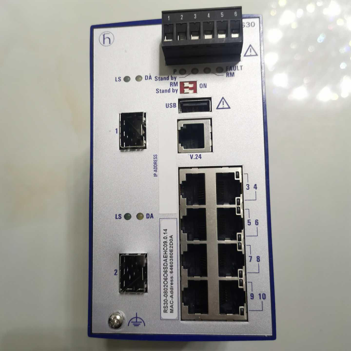 赫斯曼RS30-0802O6O6SDAEHC千兆工业级以太网【博航商行】