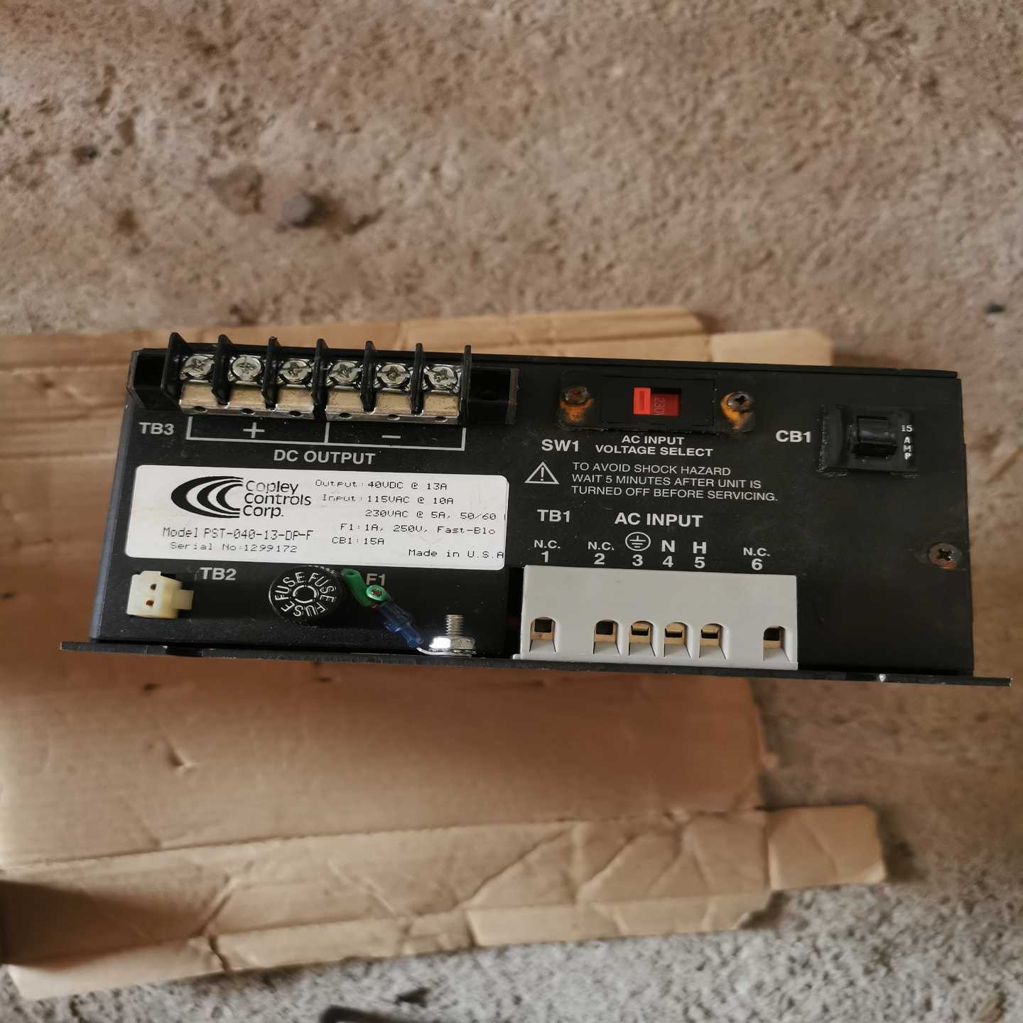 咨询-copleycontrols电源PST-040-1