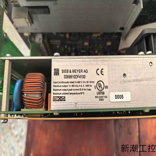 0369810DF4100德国SIEB&MEYER拆机控制器议价商品