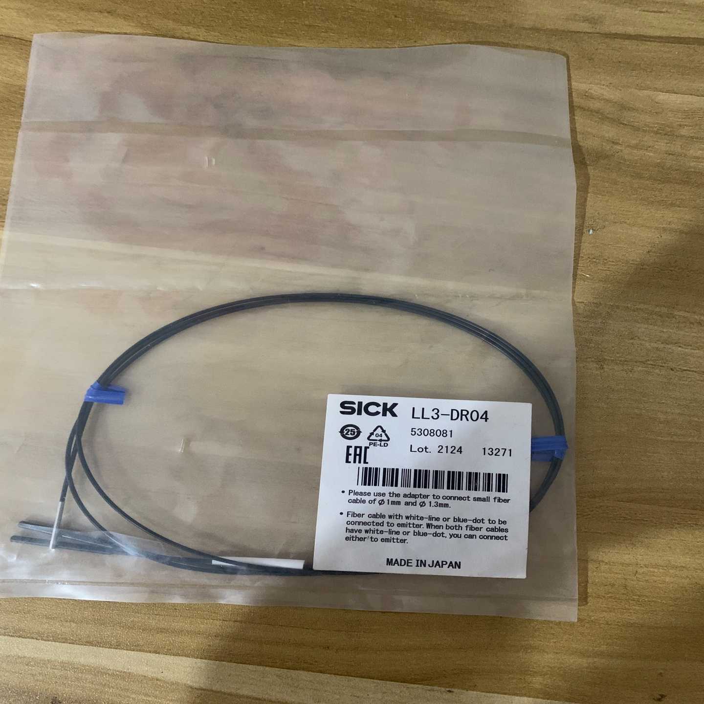 原装SICK西克光纤传感器LL3-DR04！全新未拆封，货号