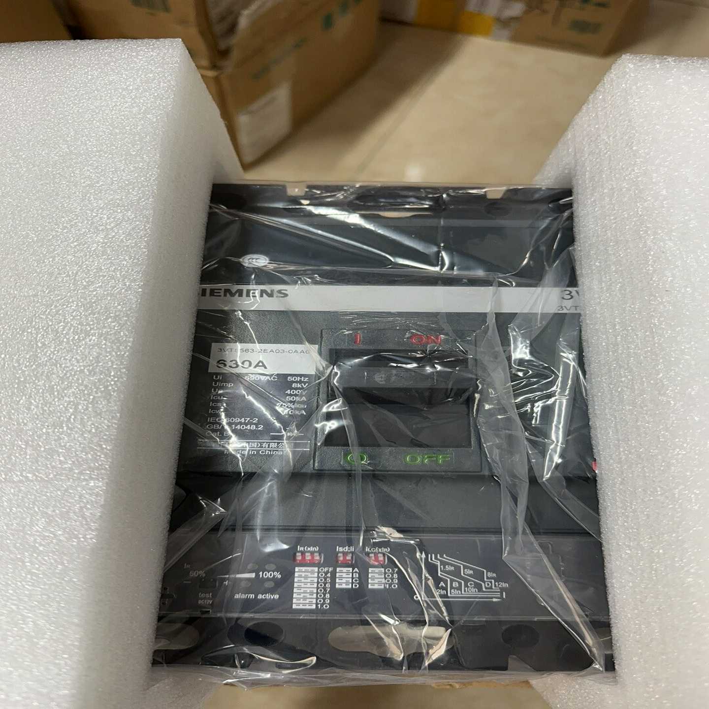 塑壳断路器3VT8356-2EA03-0AA0适用
