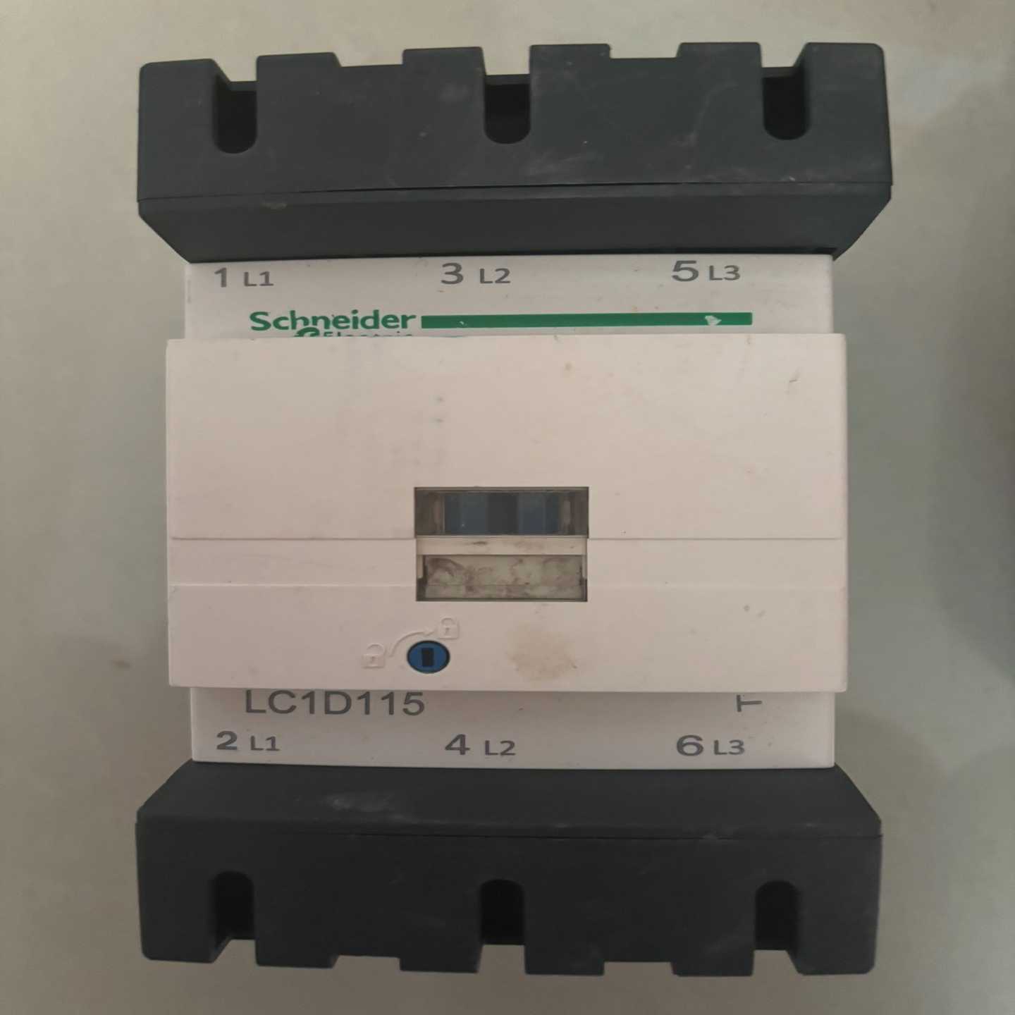 施耐德接触器LC1D115一台线圈电压220V二手拆机--议价商品
