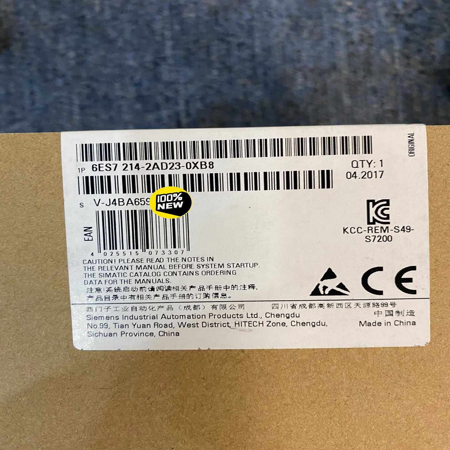 PLCCPU模块6ES7214-2AD23-询价