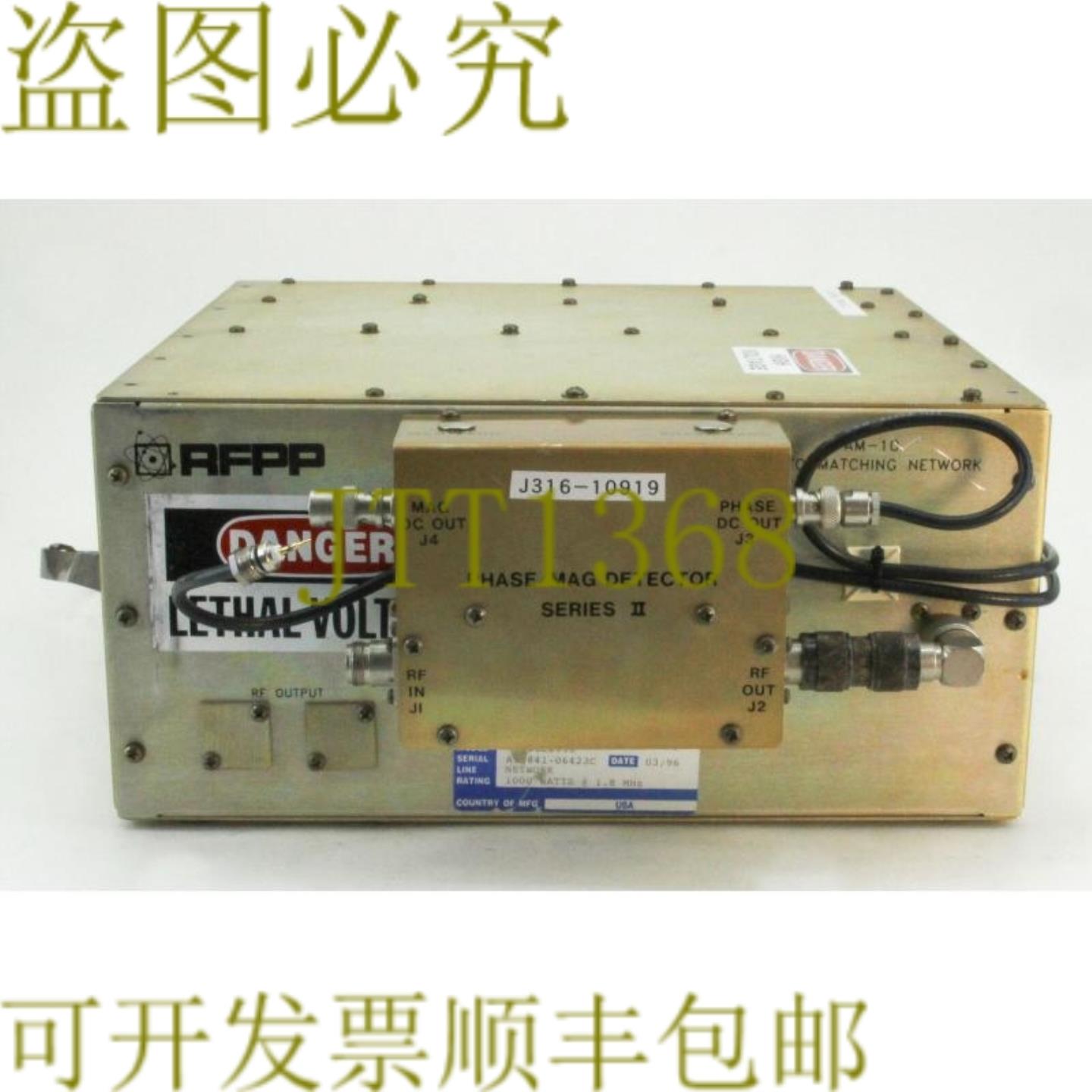 供应10919 RFPP RF AM-10自动匹配网络1000瓦18 MHZ 762