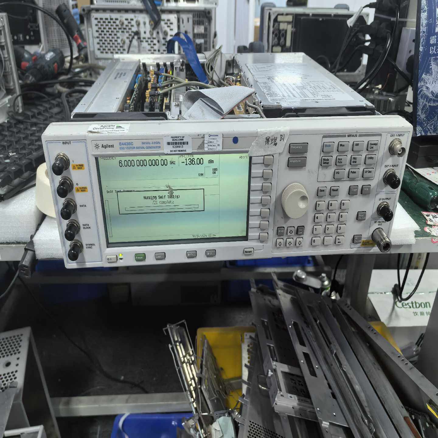 （议价）专业维修E4438C信号源