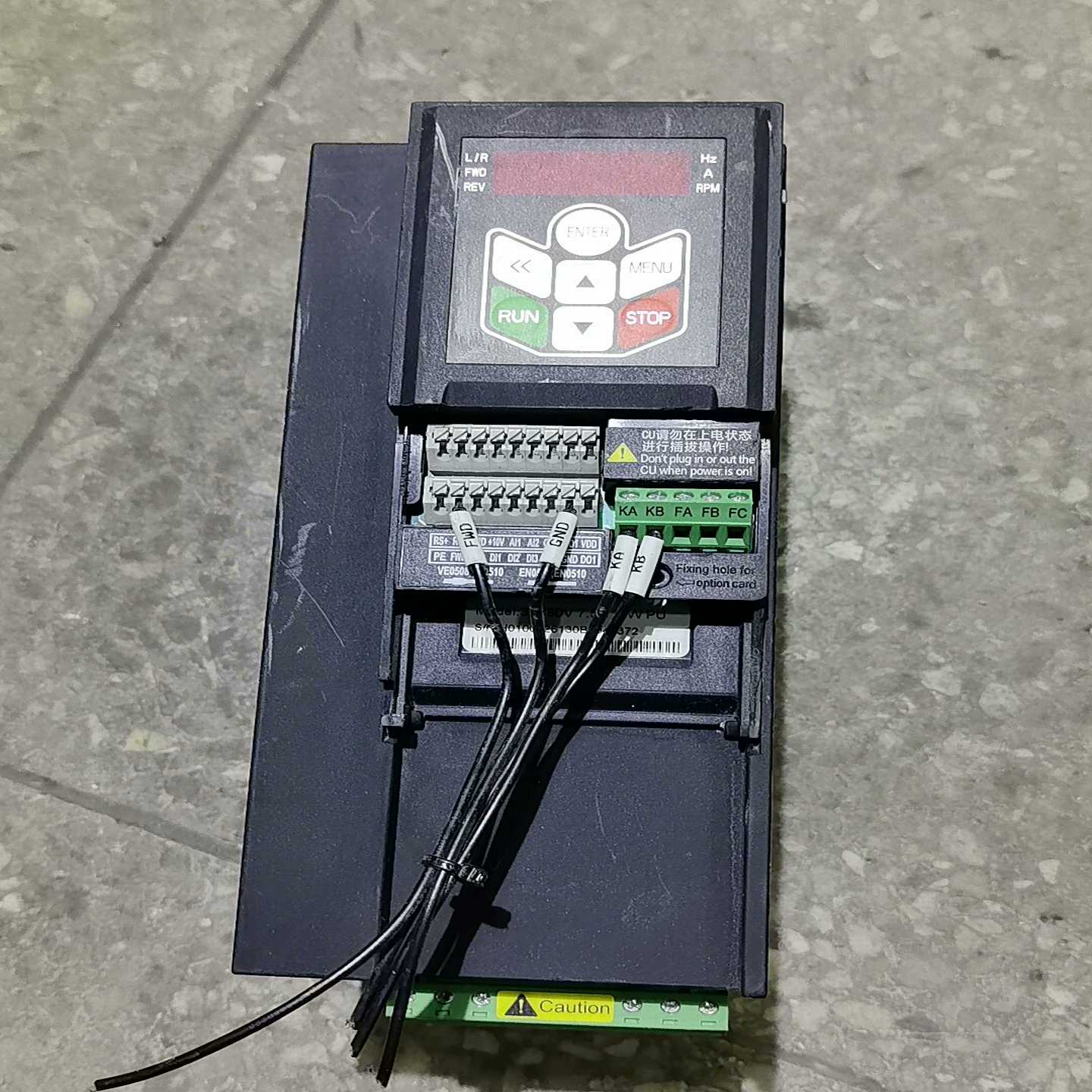 安百川变频器7.5/11KWAD800-4T7D5H/01【博航商行】