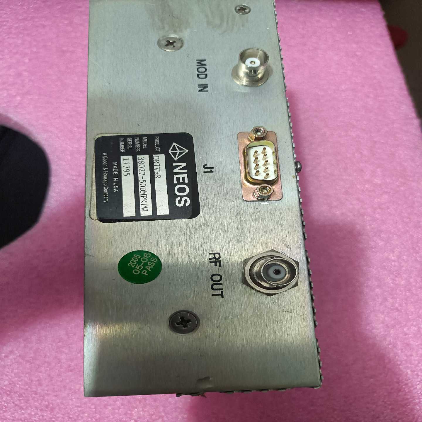 【请询价】激光Q开关38027-50dDMPKPW原装拆机美国NEOS