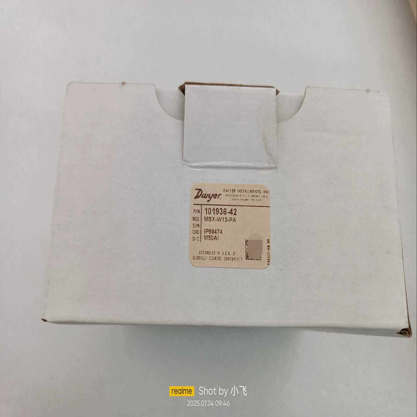 Dwyer德威尔MSX-W13-PA压差传感器，全新原装正品--议价商品