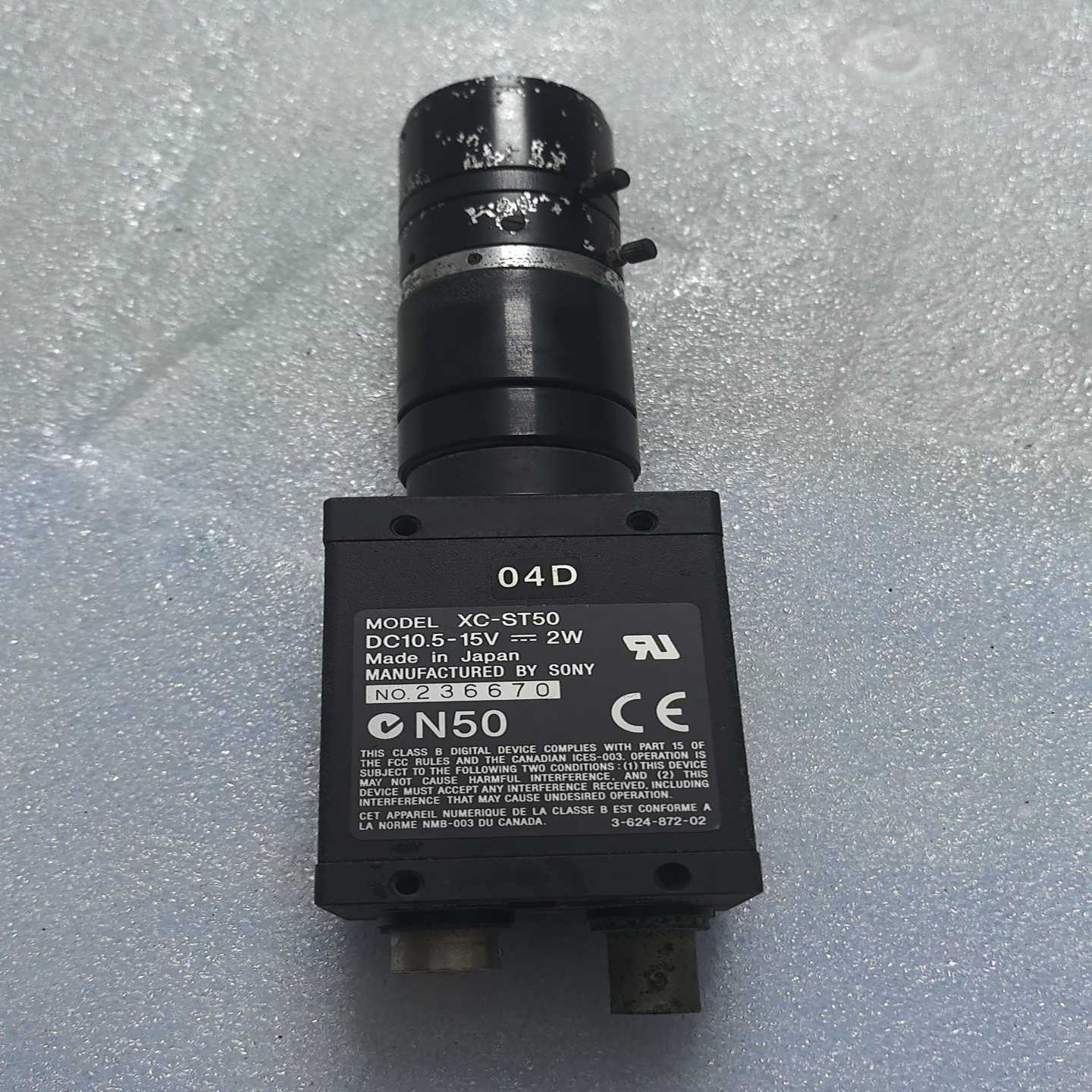 索尼原装工业相机XC-ST50，日本制造，成色如图，功能完好--议价