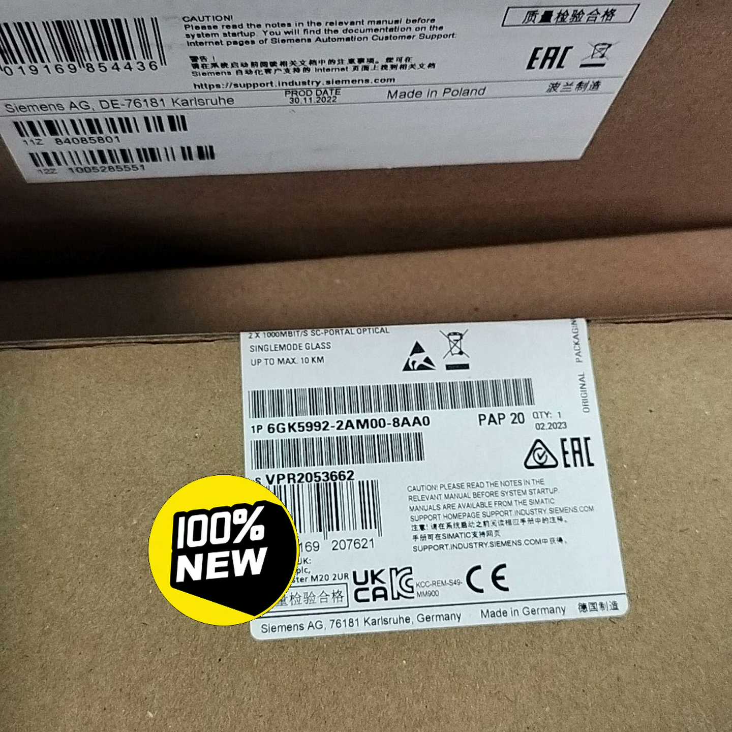 西门子6GK5992-2AM00-8AA0全新原装未开封~询价