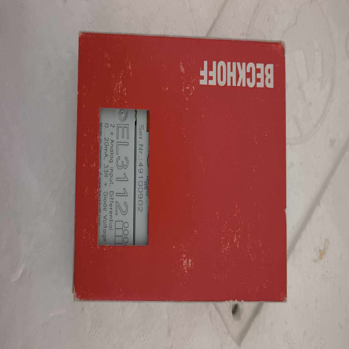 倍福EL3112模块带包装未使用，实物图片拍摄，所见即所询价