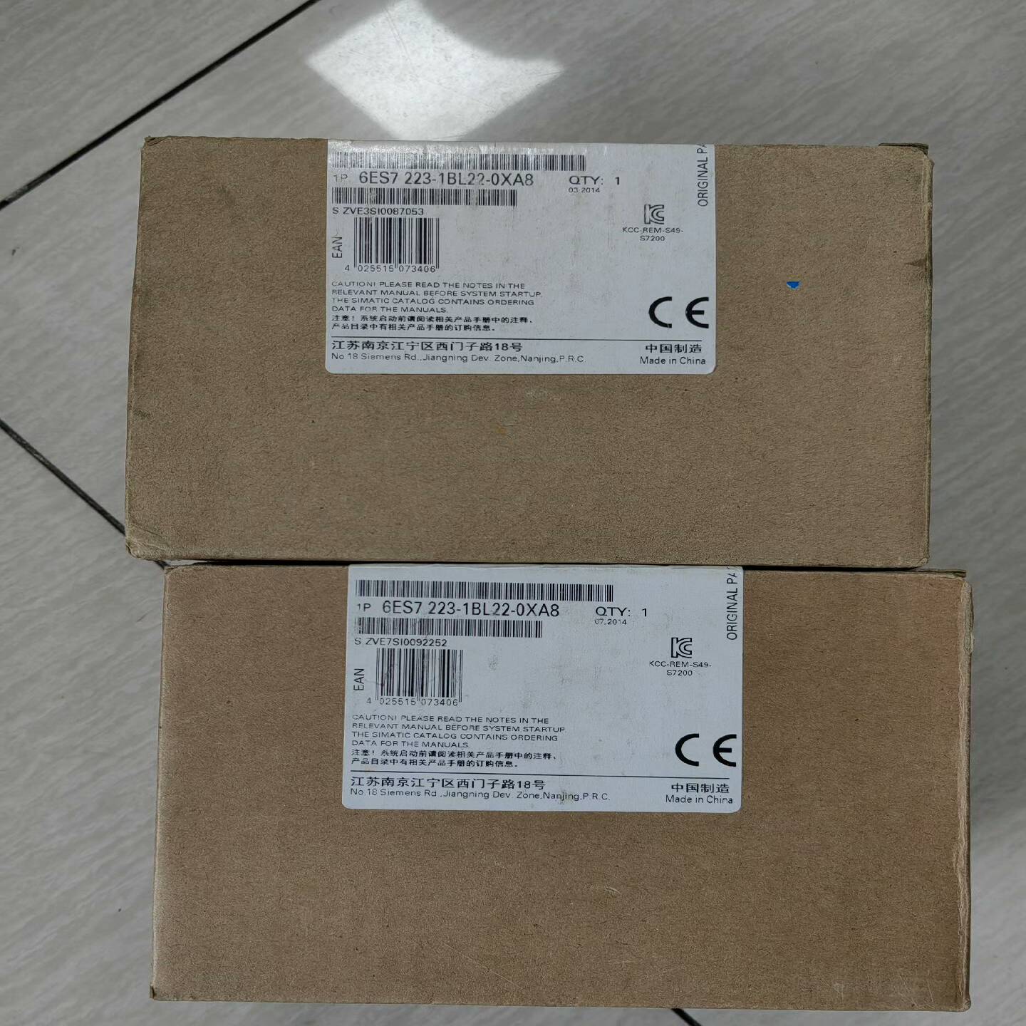 S7-200PLC模块6ES7223-1BL22-询价