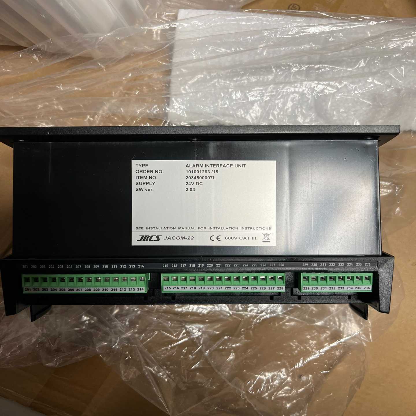 【请询价】JRCS   JACOM-22 ALARM INTERFAC