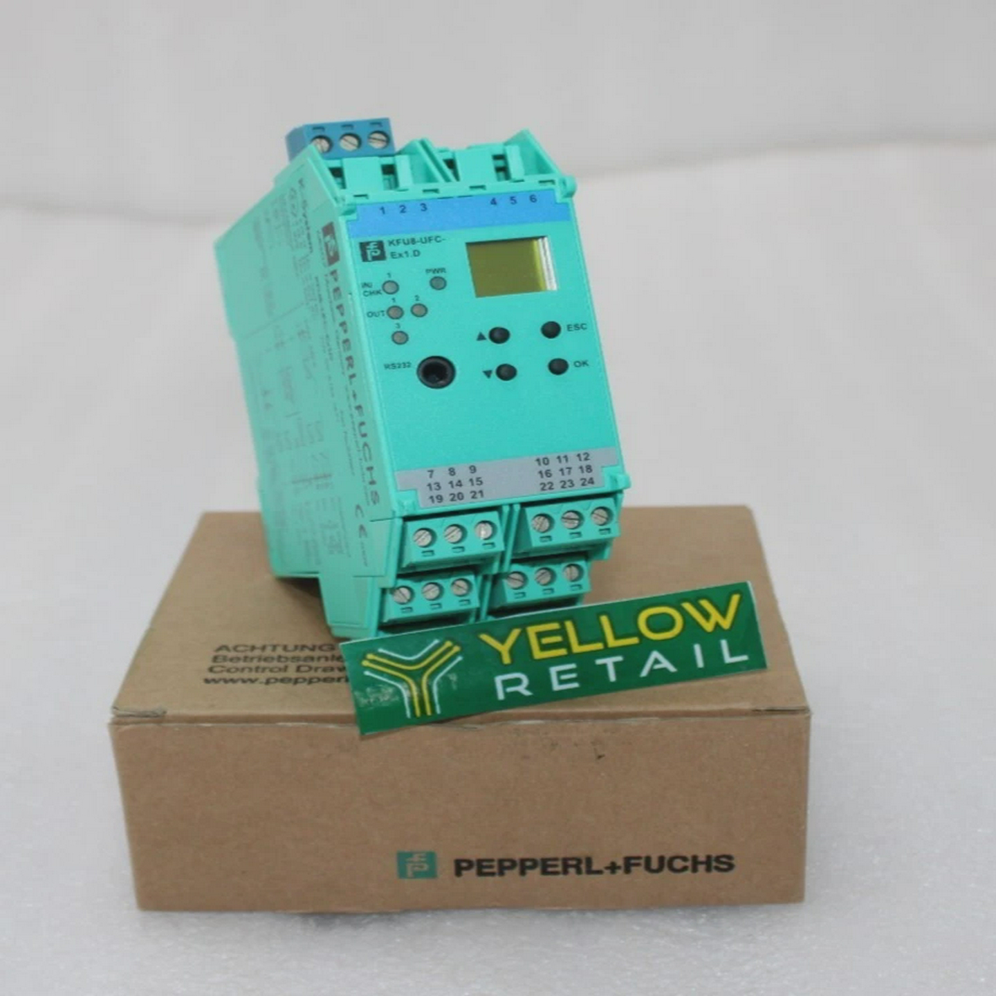 PEPPERLFUCHSKFU8-UFC-Ex1.D频率转换器带三重价值P/N:23119