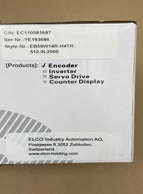 EB58W14R-H4TR-512.9L2500 全新ELC~议价