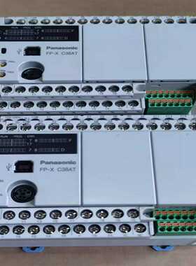 松下PLCAFPX-C38AT成色漂亮，实物图片，装柜充