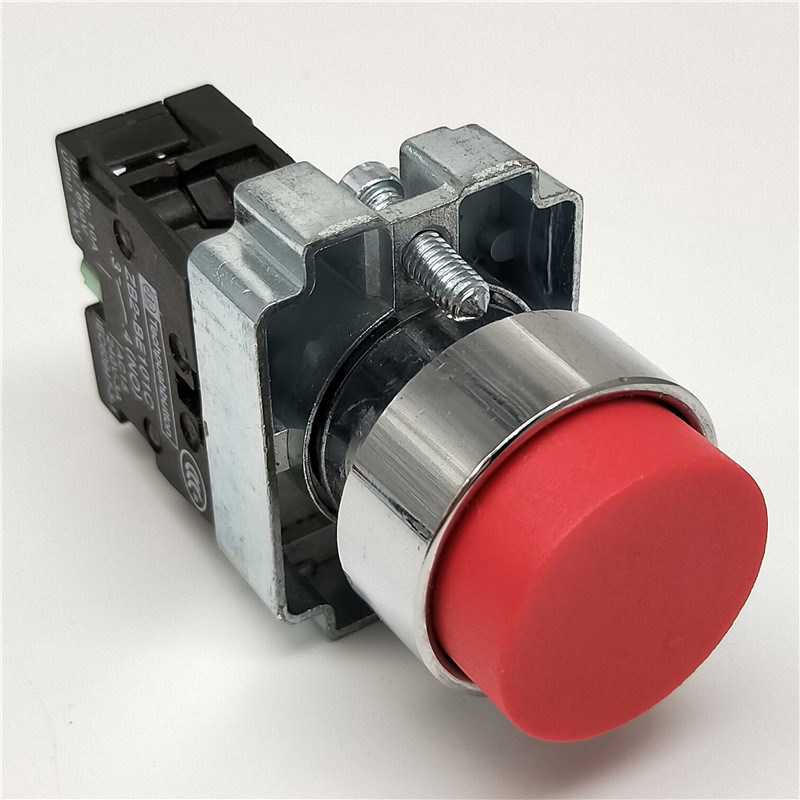 优质ZB2-BL3C自复位XB2-BL51C黄凸头1常开BL4C绿色22mm高头BE1