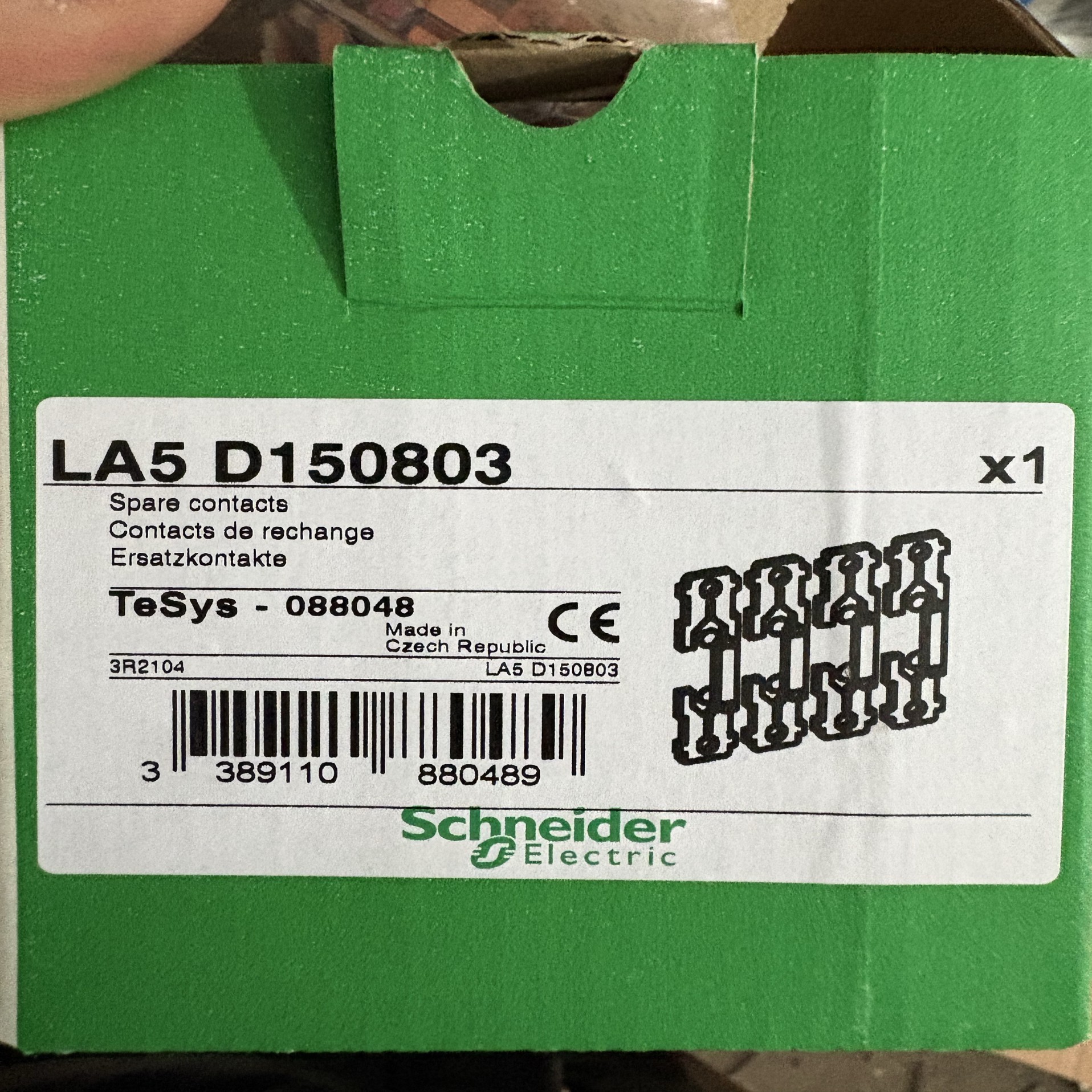 售前询价LC1D170触头交流接触器LC1D150 LC1D115接触点主动LA