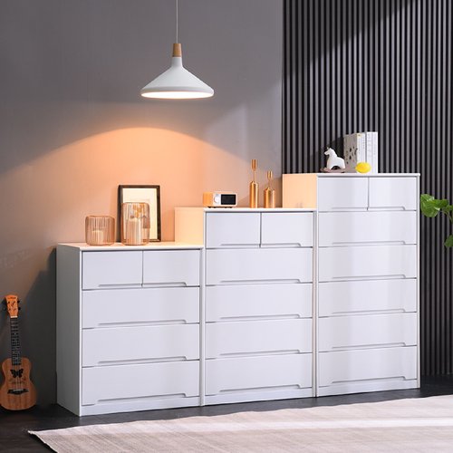 五斗柜实木卧室储物柜子靠墙客厅五斗橱抽屉柜家用轻奢斗柜收纳柜