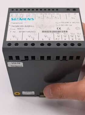 【议价】BF9811062500西门子7KG6000-8ABLL传