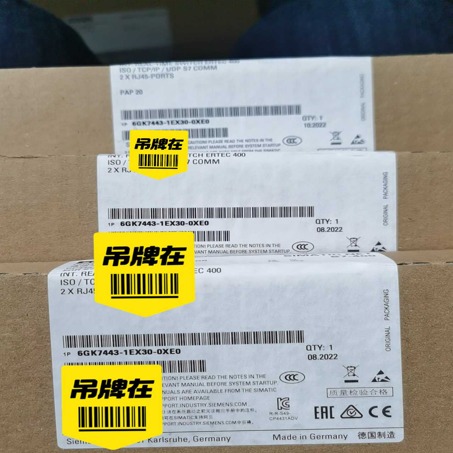 【议价】6gk7443-1ex30-0xe0模块，未开适用