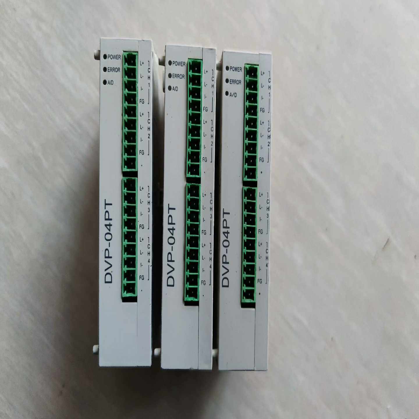 台达PLC扩展模块DVP04PT-S成色实物图，功能正常，单询价,电子/电工,其它,淘宝优惠券,粉丝福利购,淘宝优惠卷