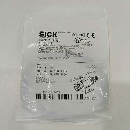 MDLSICK西克光电传感器，型号GRTE18-N116~询价