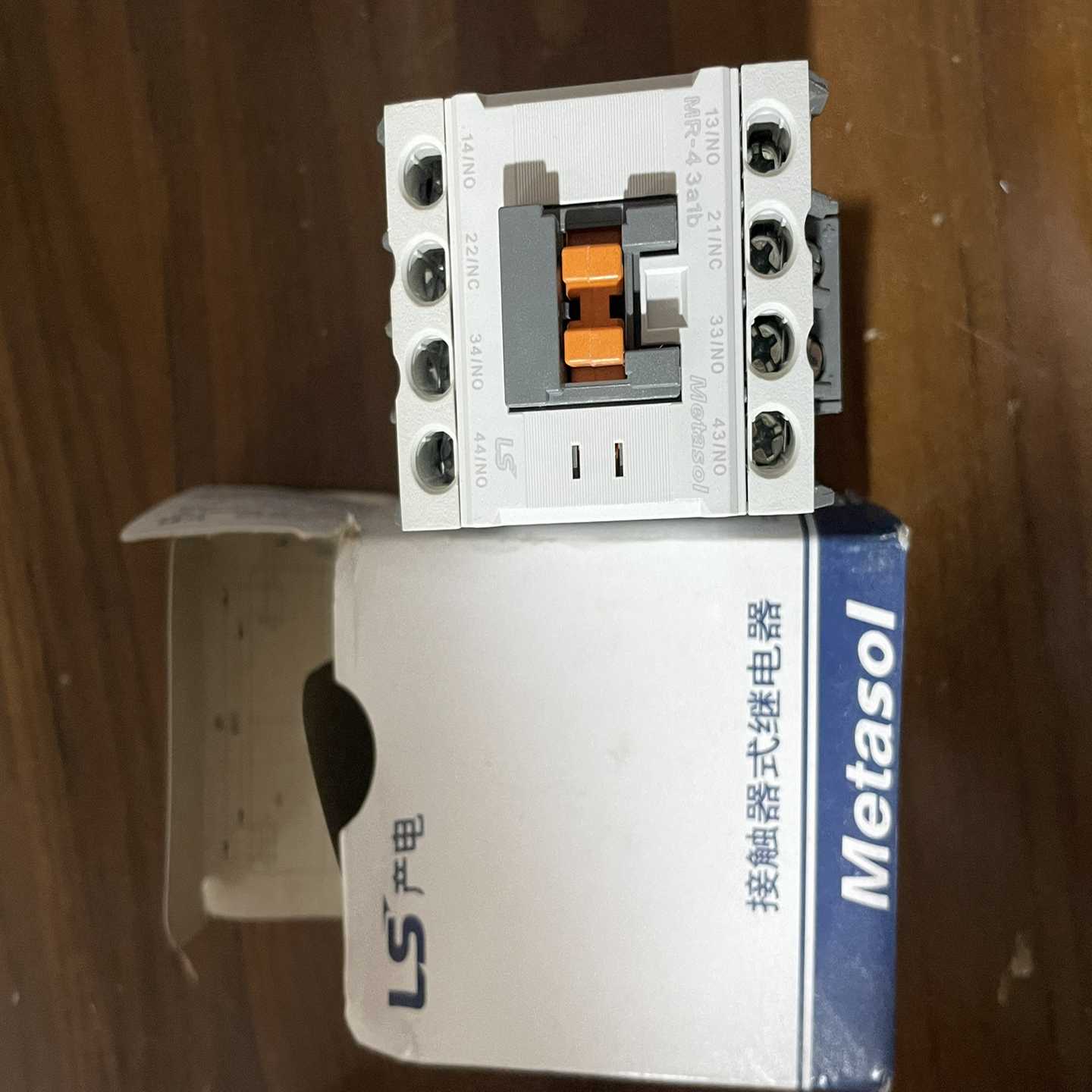 询价~LS产电  接触器式继电器MR-43A1d   带包装库