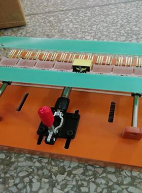 【请询价】8通道耐压测试夹具全新未使用橙色底座搭配绿色