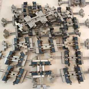 口罩机耳带配件爪子夹子焊头柱销弹片压线条压板精/宽55厘米/--议