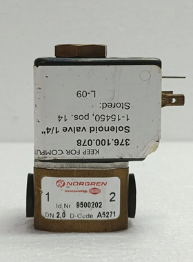 Norgren电磁阀ID9500202DN2.01/4
