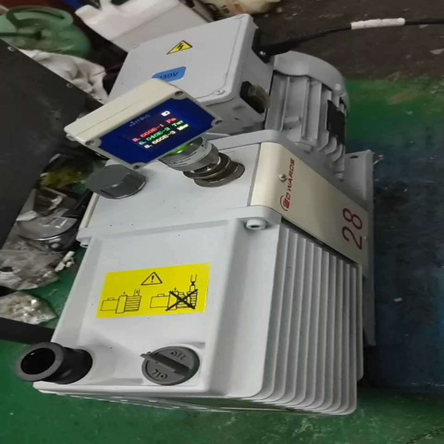 爱德华E2M28真空泵，原装电机，单相220V，已保修好，到议价