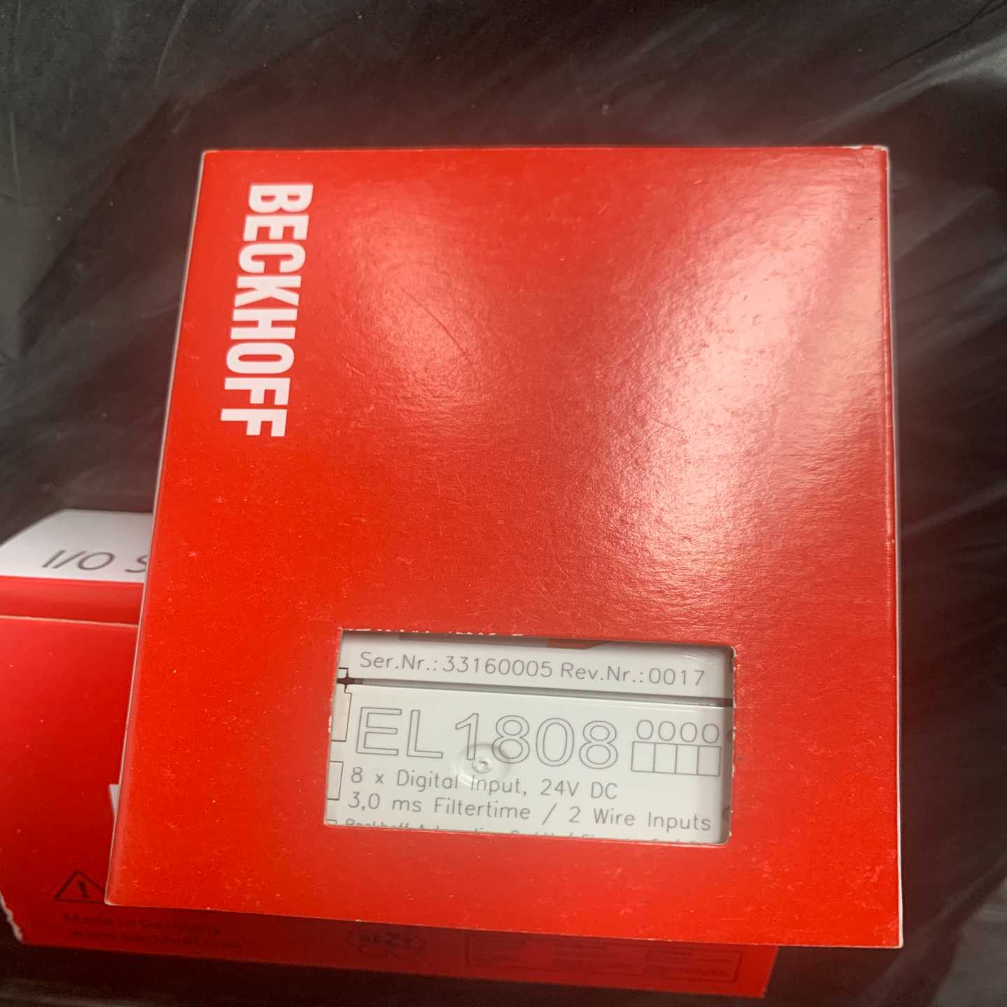 倍福模块EL1808包装齐全询价