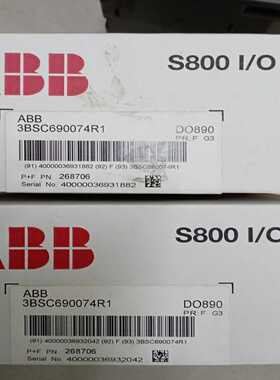ABB模块AI890AO890DI890DO89询价