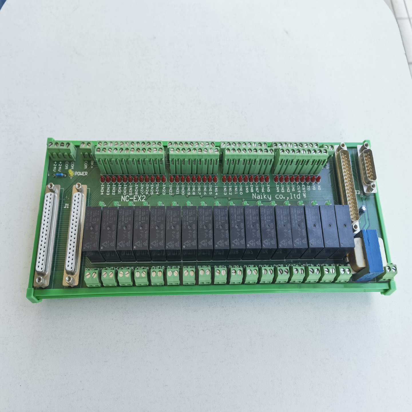 （议价）WEIHONG/维宏NC-EX2端子板，IO接线板，