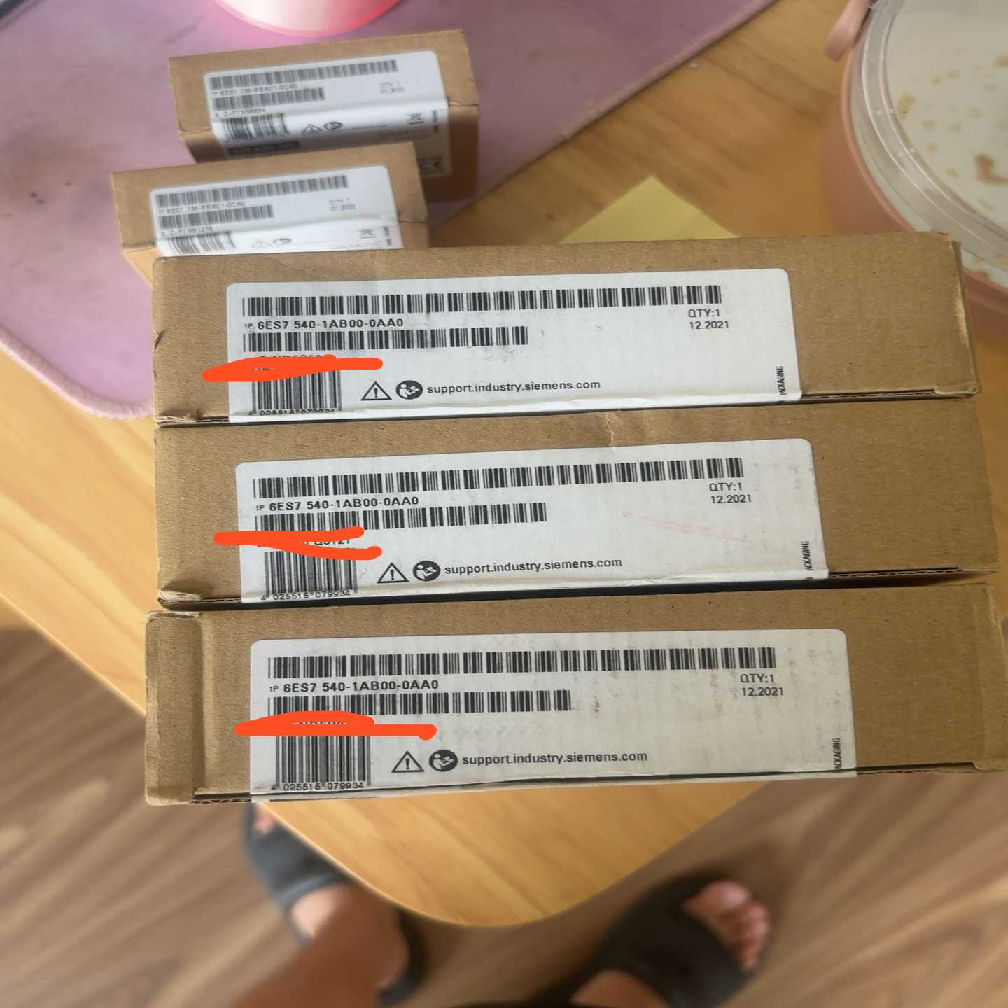 询价~6ES7540-1AB00-0AA0实物图一个开封一